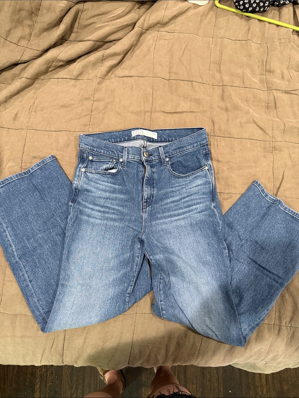 AYR Women's Light Blue wide leg Jeans